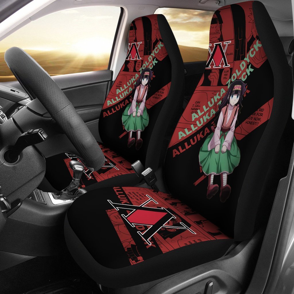 Alluka Zoldyck Characters Hunter X Hunter Car Seat Covers Anime Gift