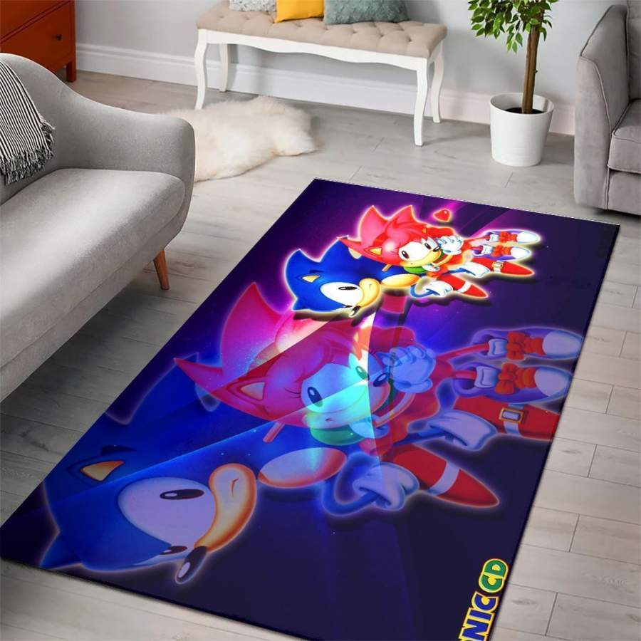 Sonic The Hedgehog FN200215 Gaming Area Rug – Floor Decor The US Decor