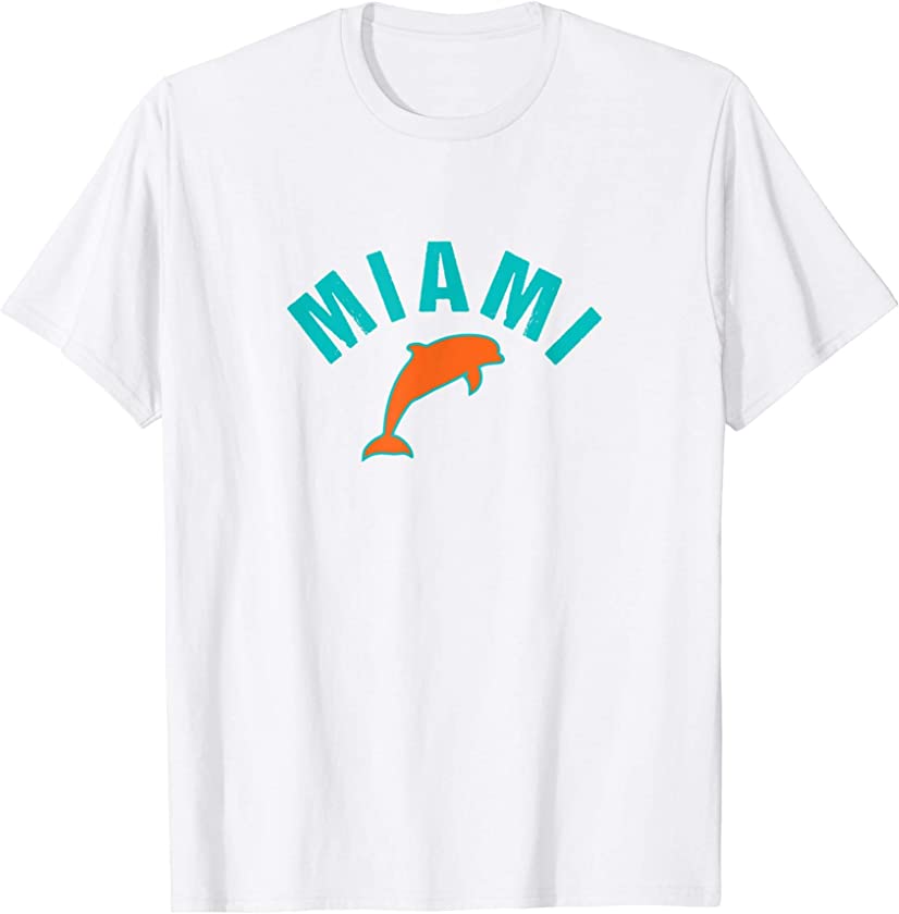 Cool Miami Local Standard MIA Retro Dolphin Miami FL Classic T-Shirt