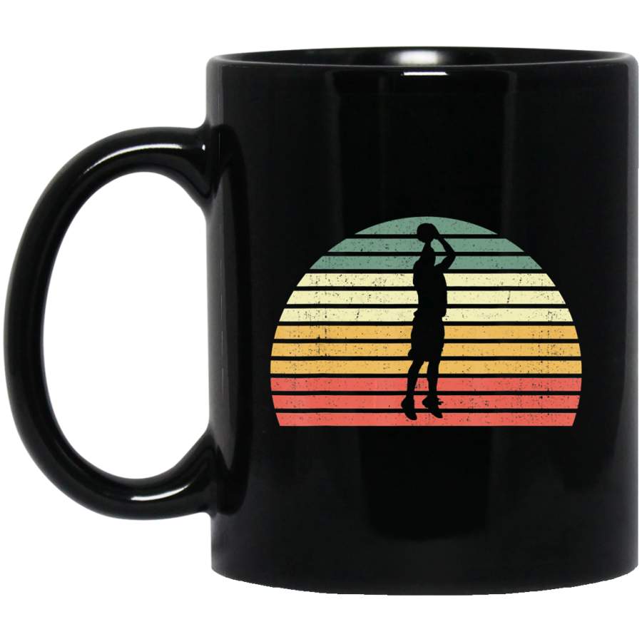 Basketball Jumpshot 3 Pointer Vintage T Idea Coffee Mug