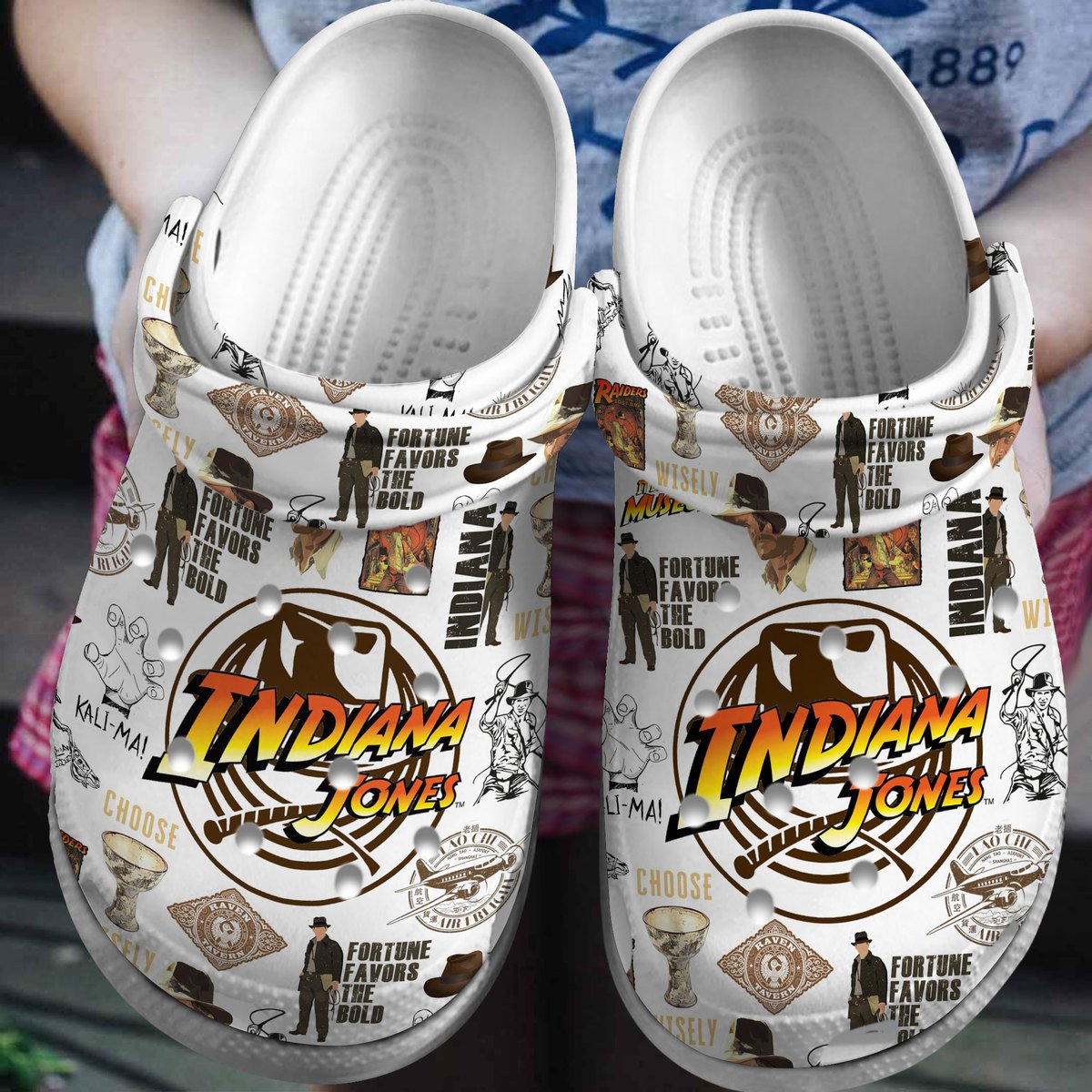 Indiana Jones Movie  Crocss Clogs For Men Women And Kid Tr1805300306