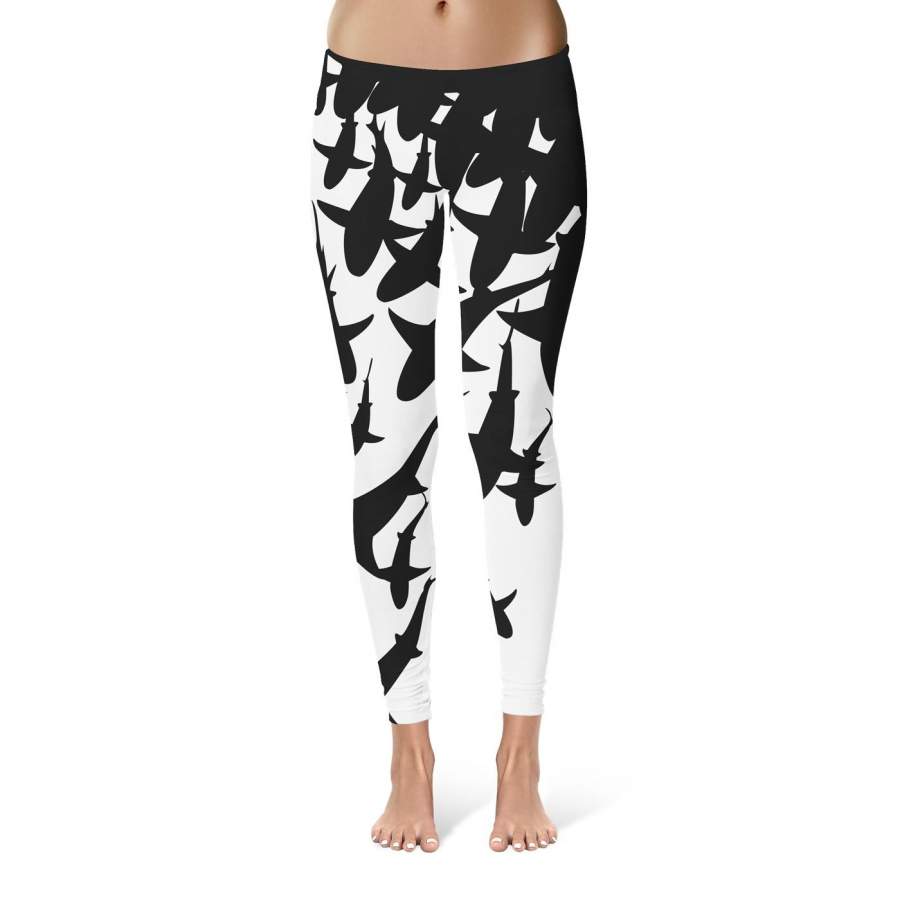 Swarm Of Sharks Leggings