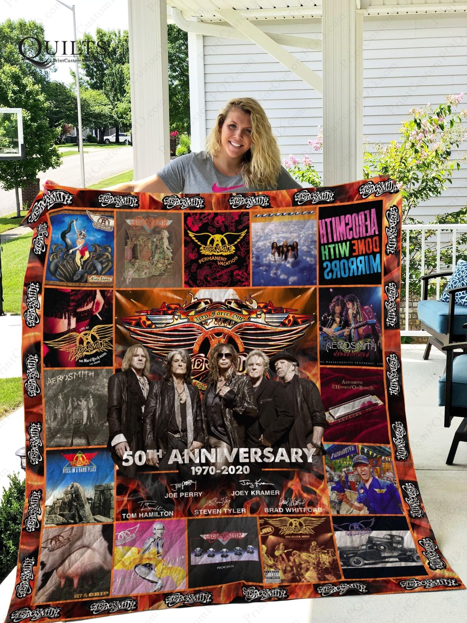 Tlmus Aerosmith Quilt