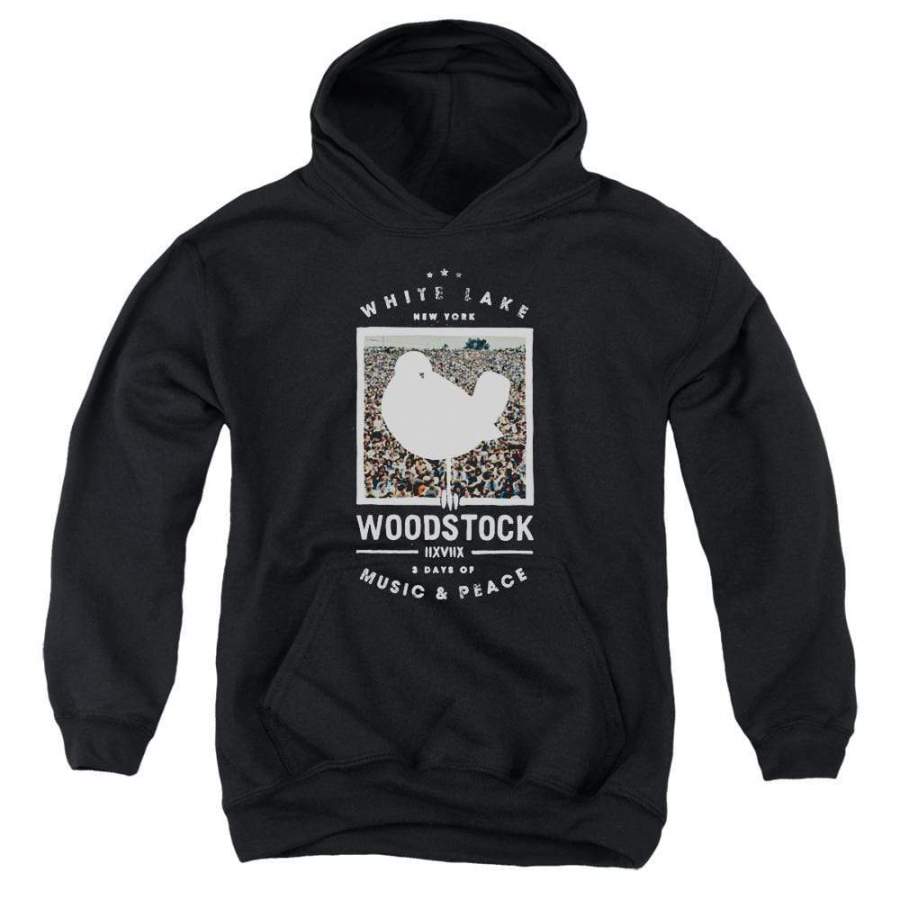 Woodstock Birds Eye View Youth Hoodie (Ages 8-12)