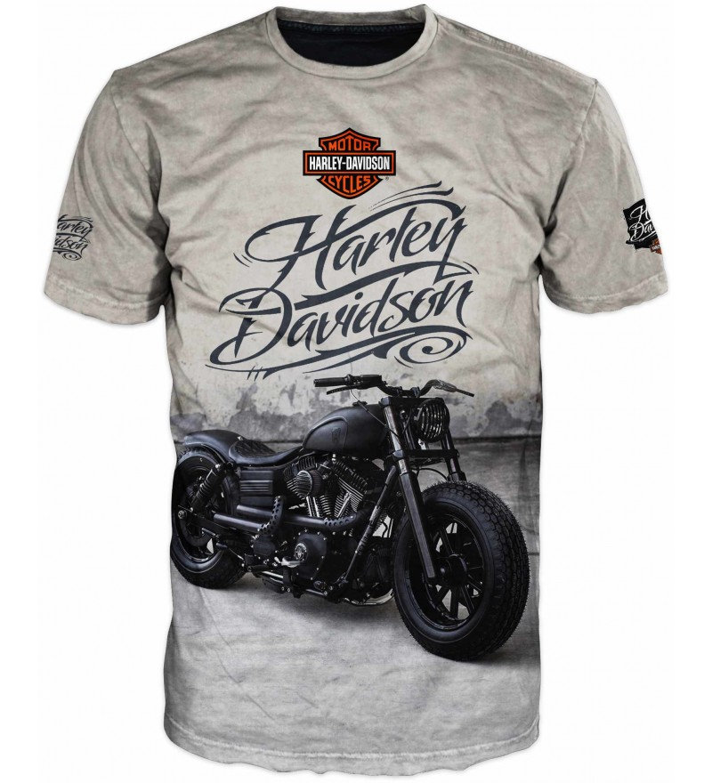 New T-Shirt Harley Davidson Motorstyle Size: S- 5XL 4014