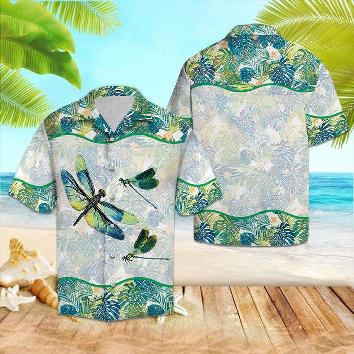 Dragonfly Tropical Hawaii Shirt Unisex Adult Ha91023