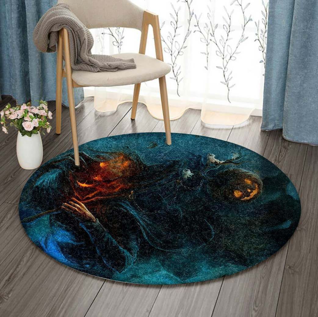 Happy Halloween IE5066 Round Rug BEVR3007