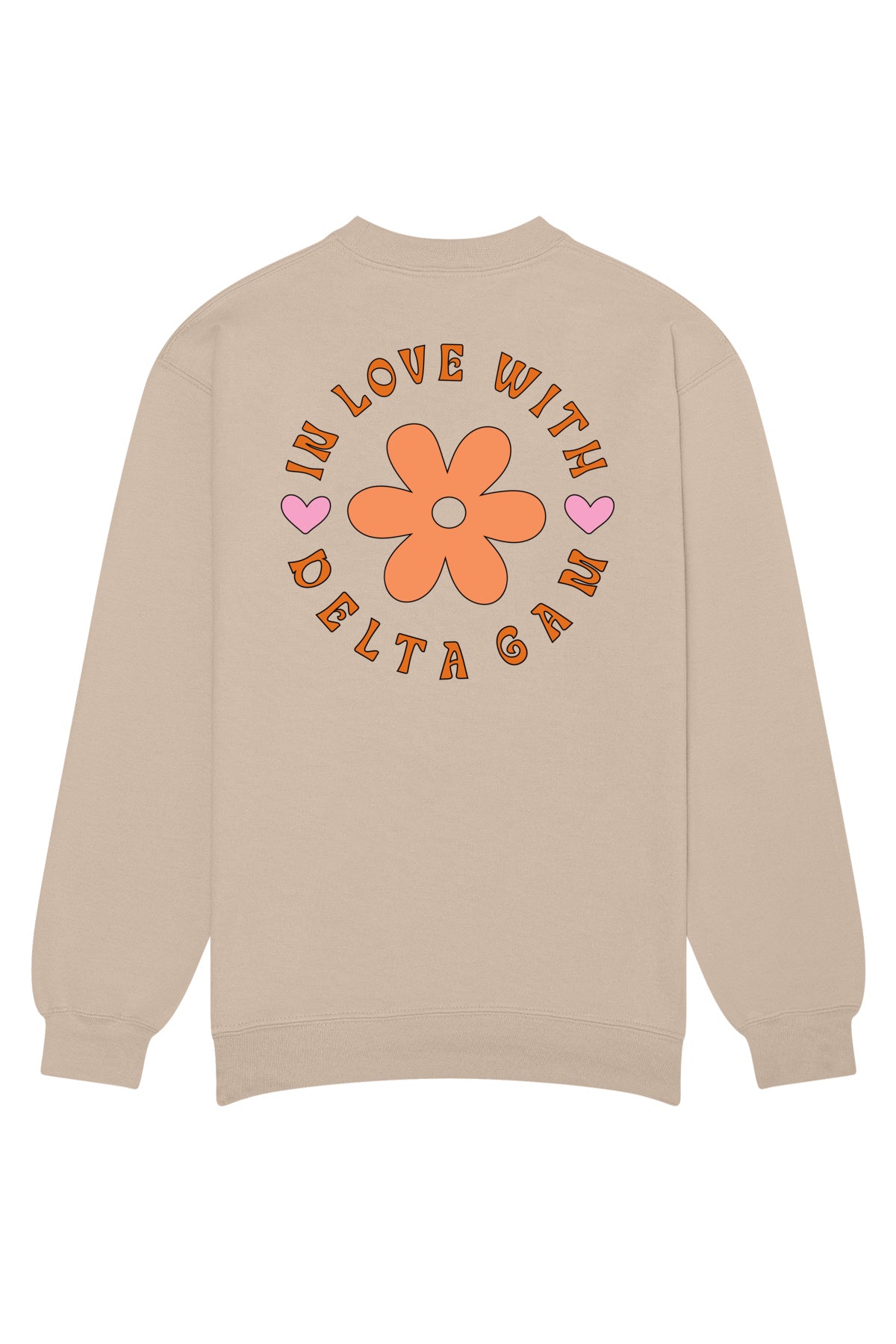 Delta Gamma In Love With Crewneck Sweatshirt