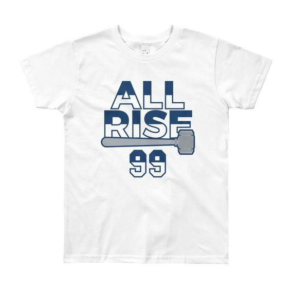 Club All Star All Rise For The Judge Shirt Bronx Baseball Short Sleeve Shirt