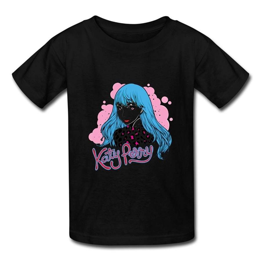 Fashion Men’s Short Sleeve Cotton T-shirt Katy Perry Cartoon T-Shirt Mens Funny Tshirts