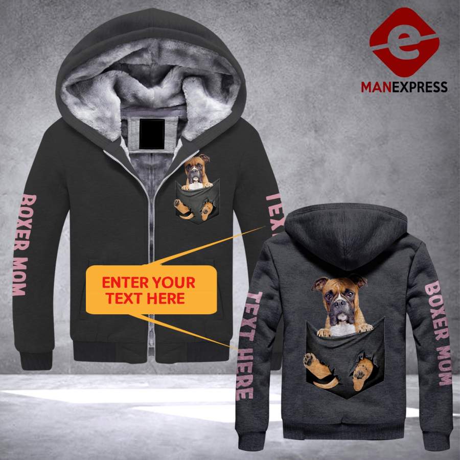 VH CUSTOMIZE BOXER 2612 3D ALL PRINT FLEECE HOODIE