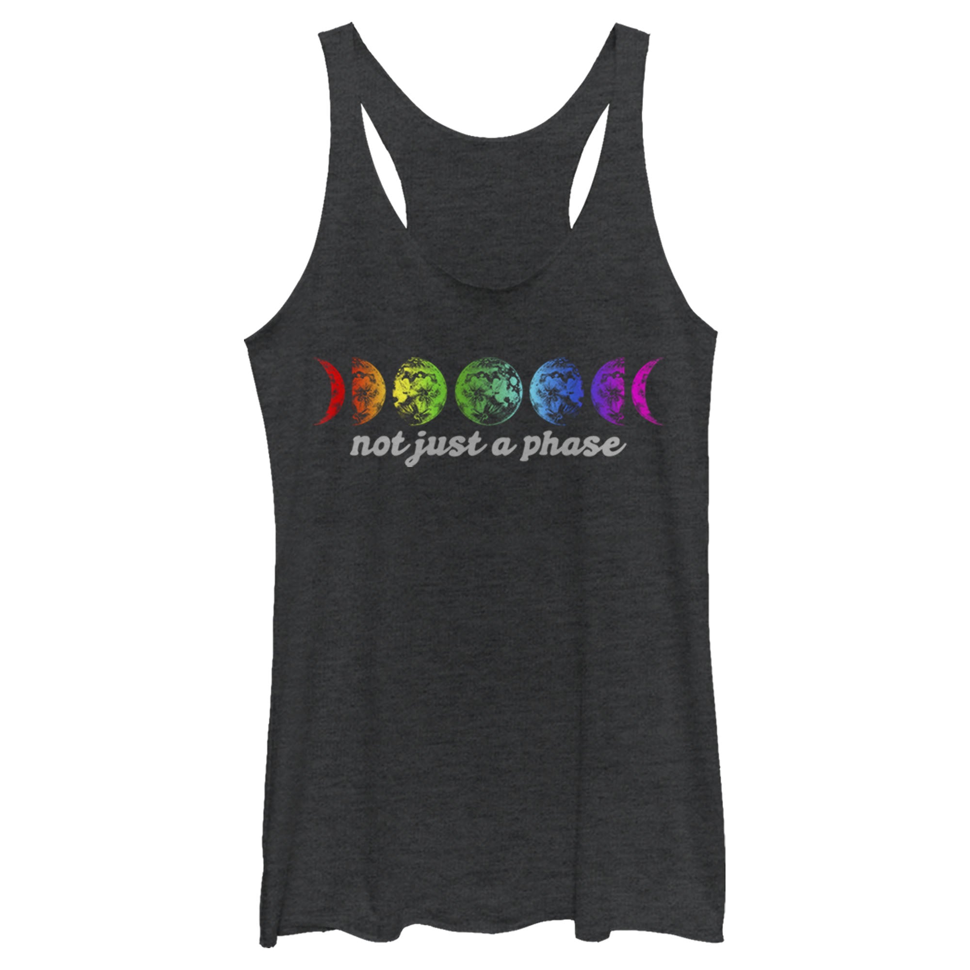 Women’S Lost Gods Not Just A Phase Racerback Tank Top