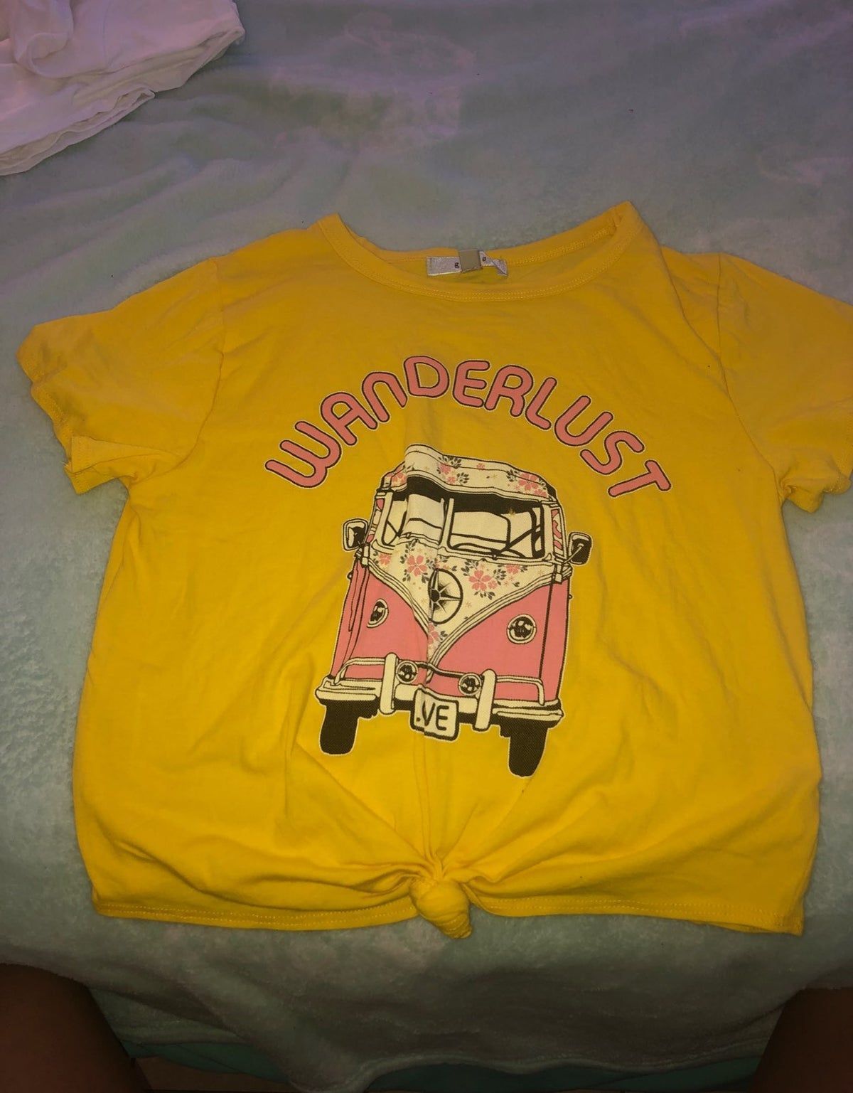 2 Yellow Croptops Shirt