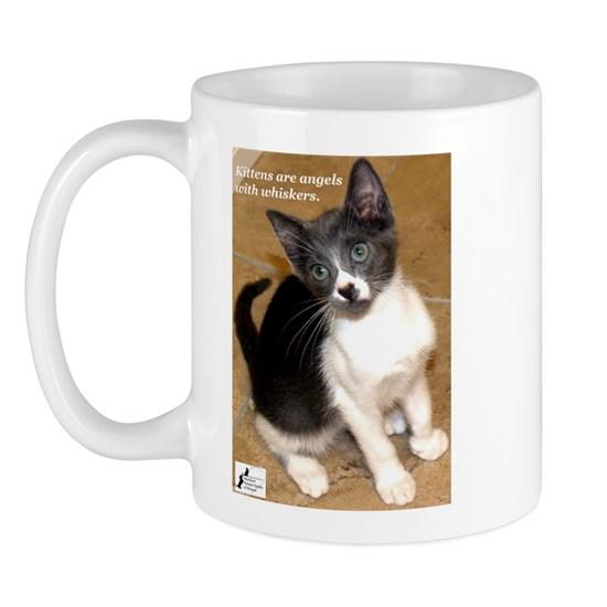 Kittens Are Angels With Whisk Mug