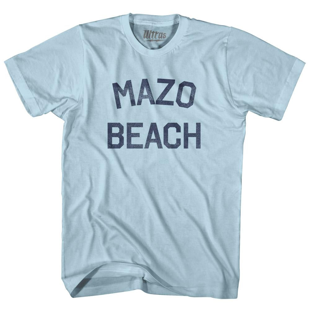 Wisconsin Mazo Beach Adult Cotton Vintage T-shirt