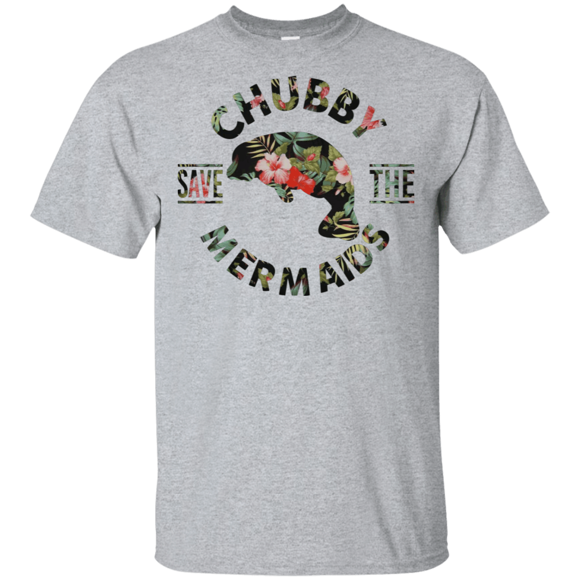 Save The Chubby Mermaids Manatees Lovers Protect Animal Shirt