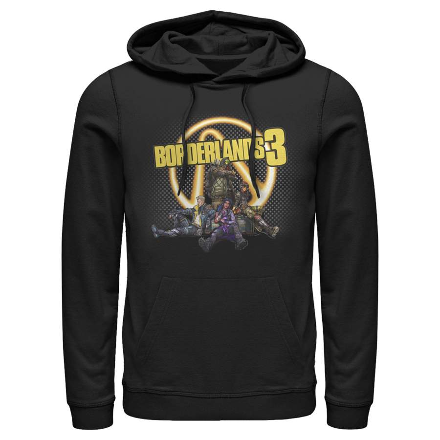 Borderlands 3 Men’s Vault Hunter Family  Lightweight Hoodie