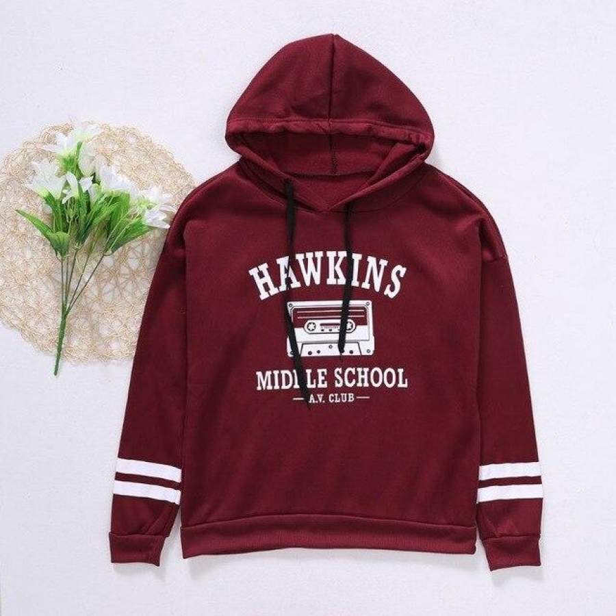 STRANGER THINGS Hawkins Middle School Hoodie
