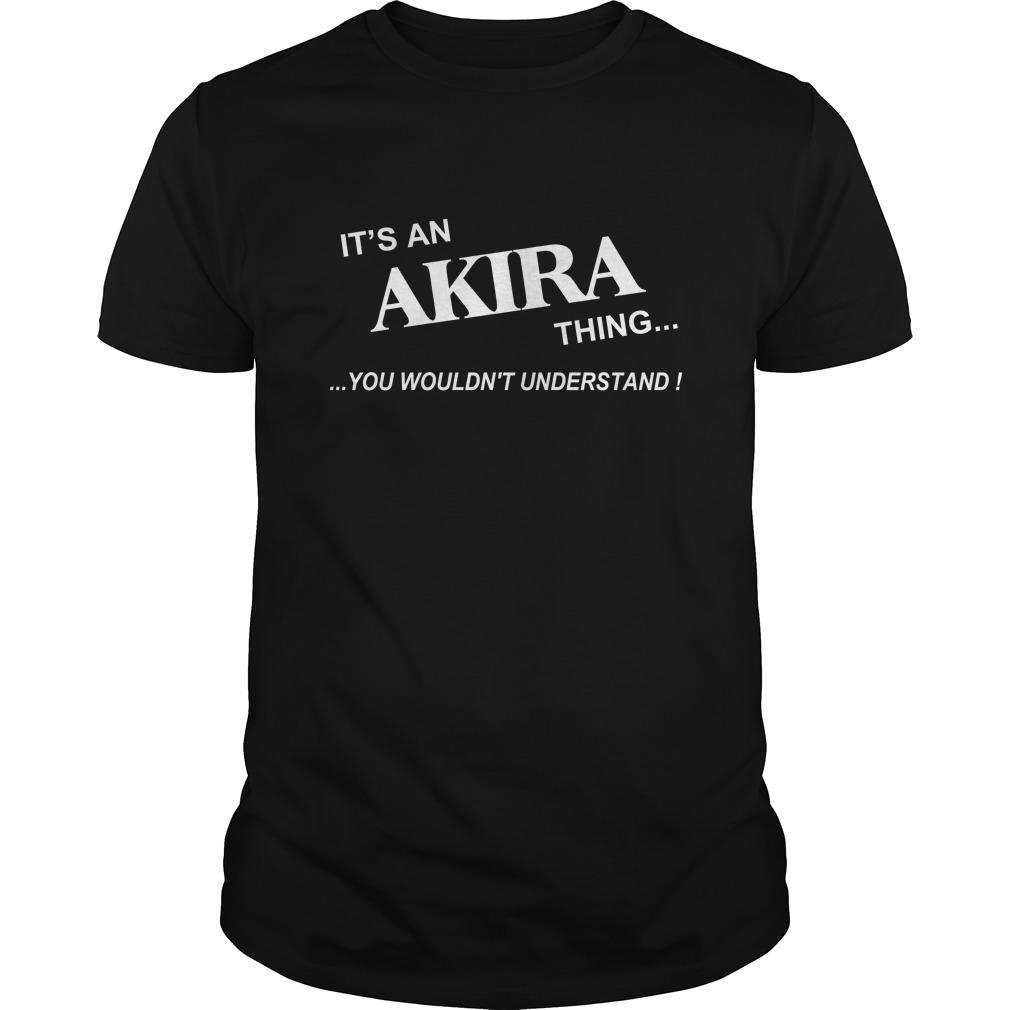 Akira Vintage Shirts Names Its Akira Thing T shirt