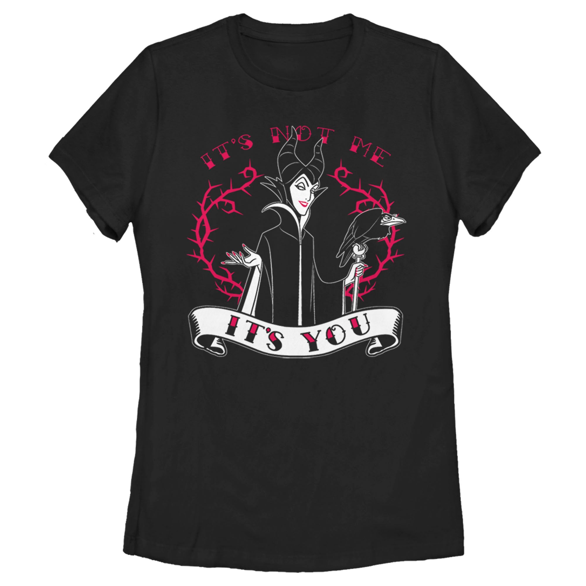 Women’S Sleeping Beauty Maleficent Valentine’S Day It’S Not Me, It’S You T-Shirt