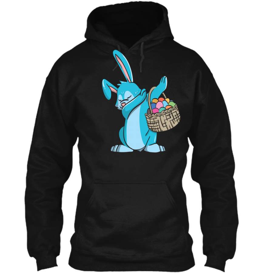 Easter Bunny Dab shirt – Boys Easter t-shirt Pullover Hoodie 8 oz