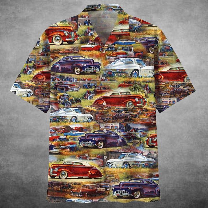 Hot Rod Hawaii Shirt For Men Women Adult Ha87504