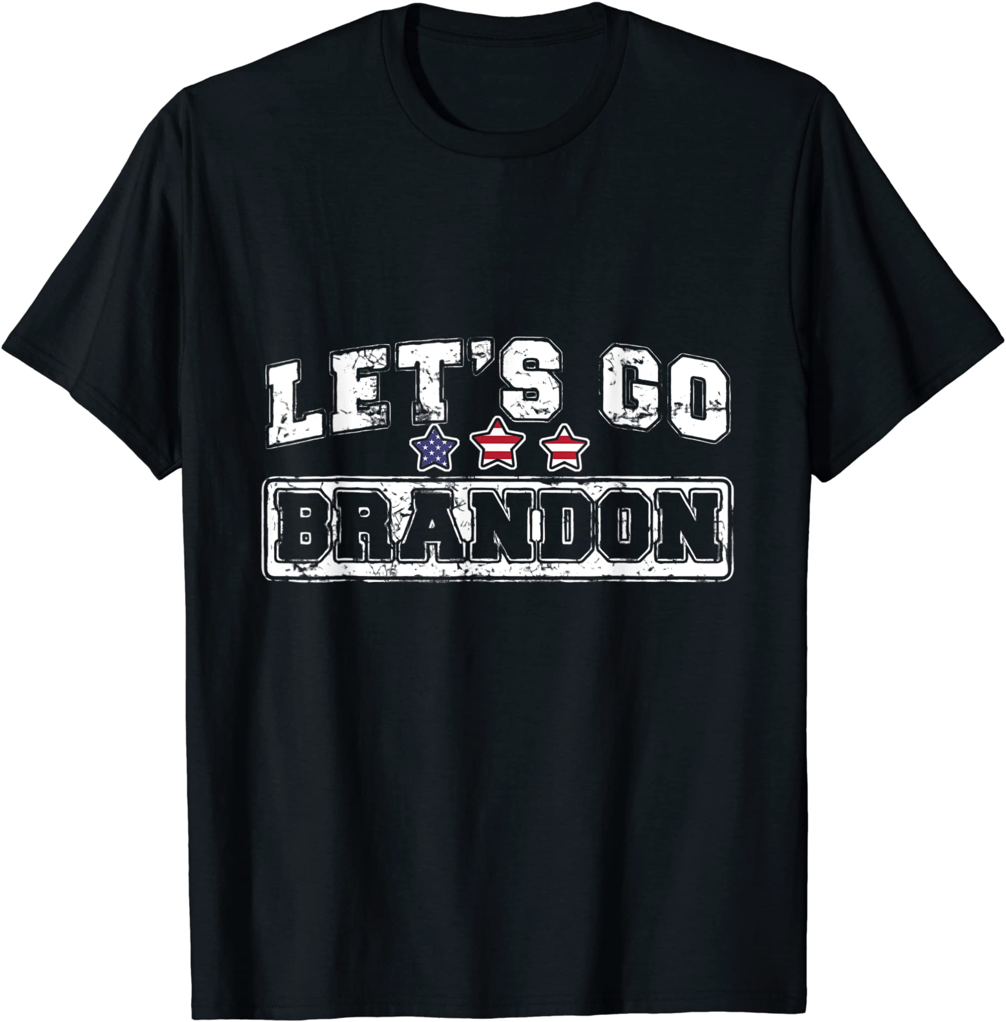 Star Let’S Go Braden Brandon Trendy Sarcastic Usa Flag T-Shirt