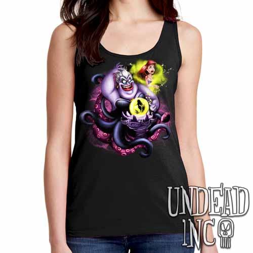 Villains Ursula – Ariel The Little Mermaid – Ladies Singlet Tank