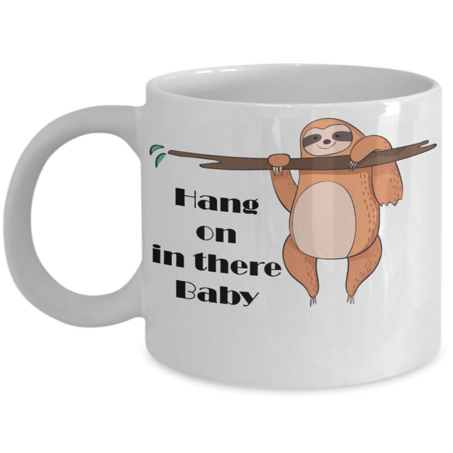 Sloth coffee mug Funny Animal tea cup sloth lover gift novelty Drinking cup