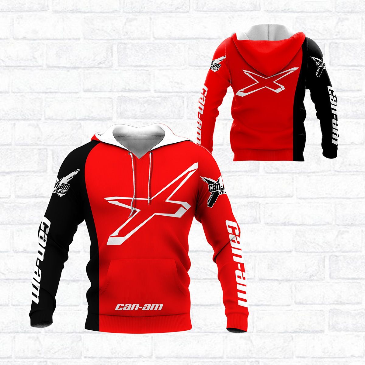 3D All Over Printed Can-am TNC-HA Shirts Ver5 (Red) Barkingtees Fashion