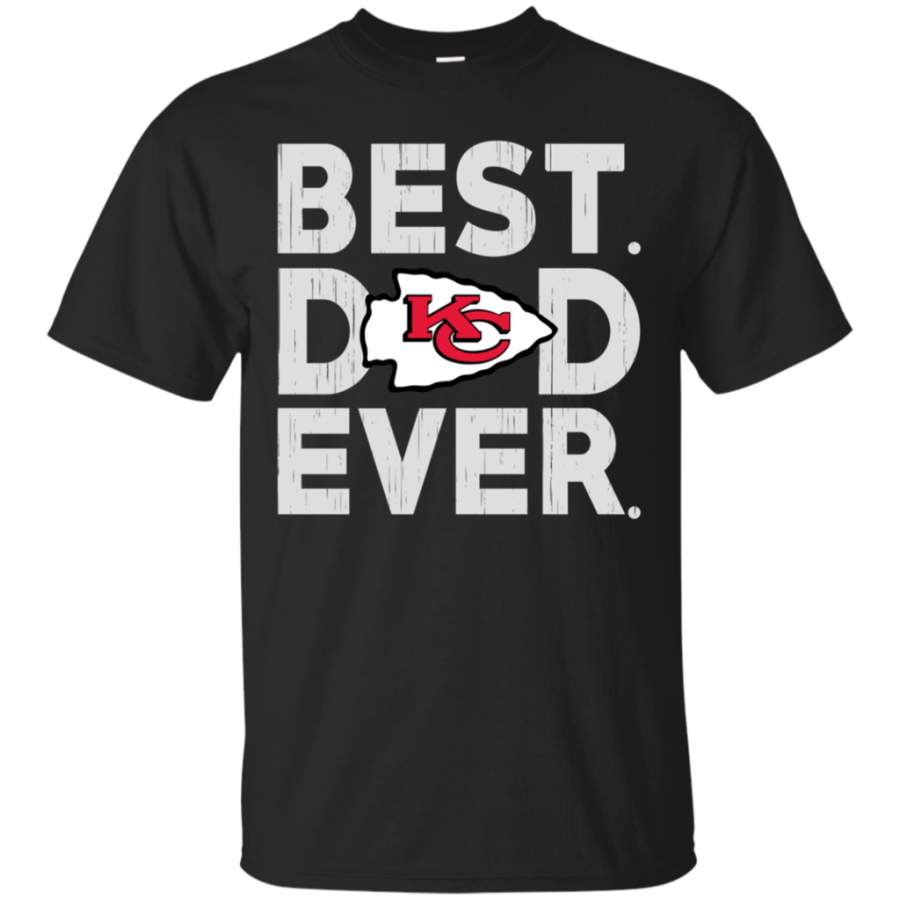 For Fun Best Dad Ever Kansas City Chiefs Father’s Day Shirt T-Shirt