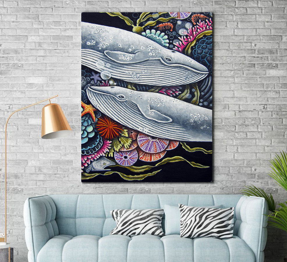 Whale Canvas Qg020307Cv