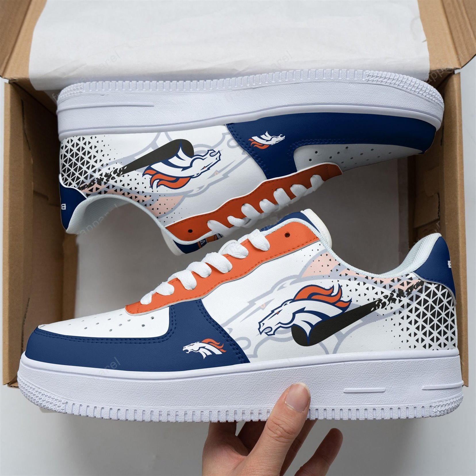 Denver Broncos Air Force 1 Shoes 2