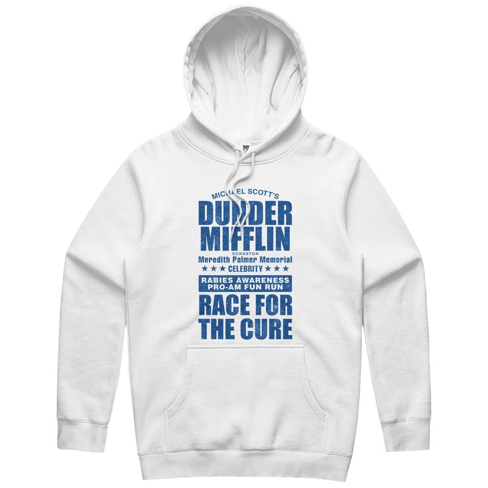 Dunder Mifflin Rabies Awareness Race For The Cure Hoodie