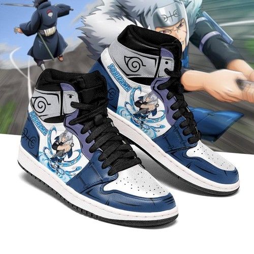 Tobirama Senju Jordan Sneakers Water Skill Naruto Anime Sneakers Jordan Sneaker