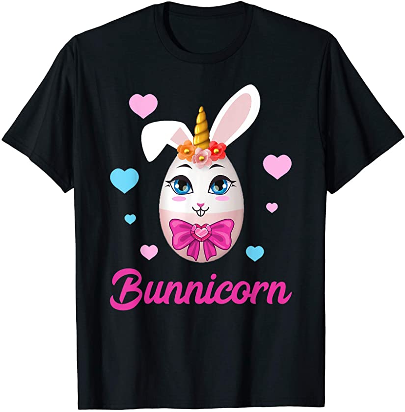 Bunnicorn Easter Bunny Unicorn Rabbit Cute Easter Day 2021 T-Shirt