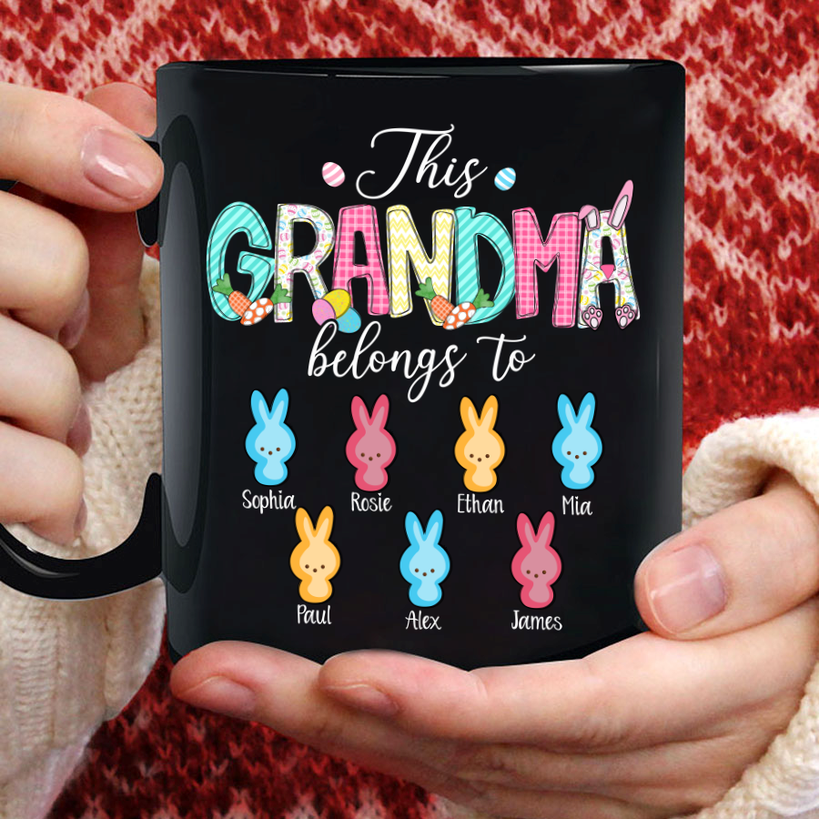 This Grandma Belong To Peeps Easter Mug