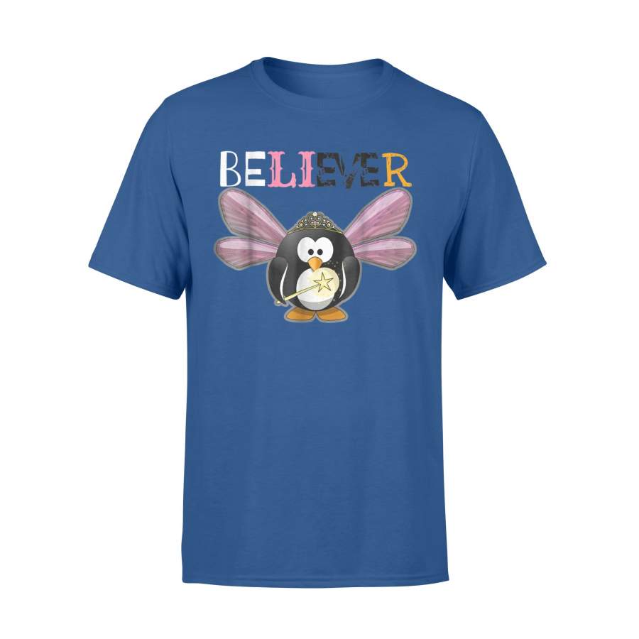 Believer Flying Penguin Fairy Queen Trending T-Shirt