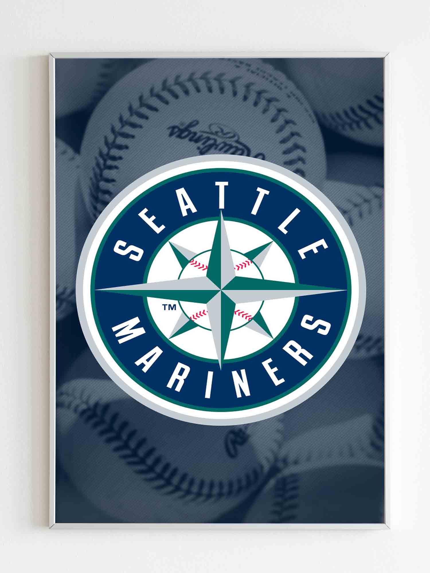 Seattle Mariners Logo Poster - Poster Art Design