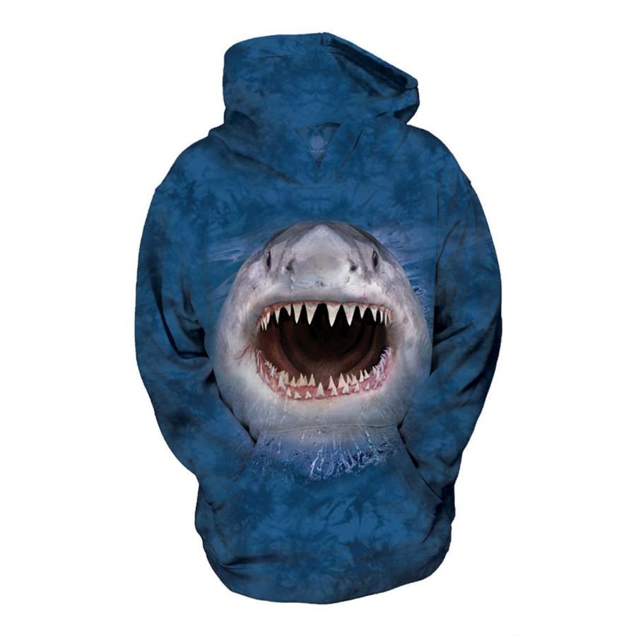 Wicked Nasty Shark – Kid’s Unisex Hoodie Sweatshirt