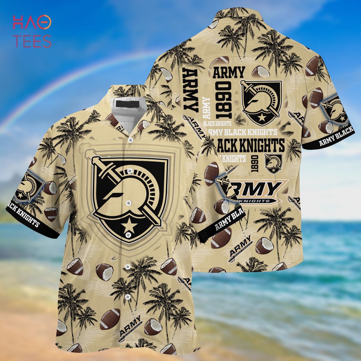 NCCA Army Black Knights Limited Edition Trendy Hawaiian Shirt Aloha Shirt