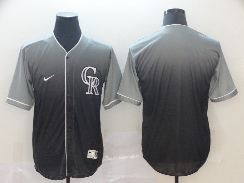 Colorado Rockies 2020 MLB Gradient Black Jersey