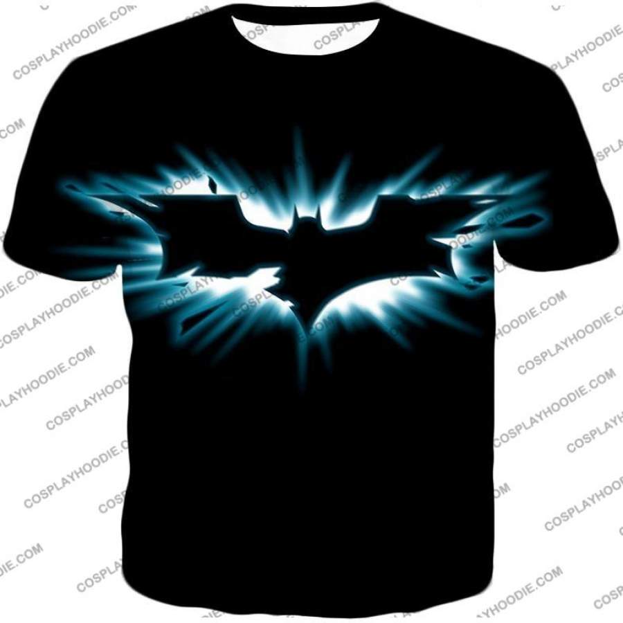 Amazing Batman Logo Graphic Promo Black  T-Shirt BM017