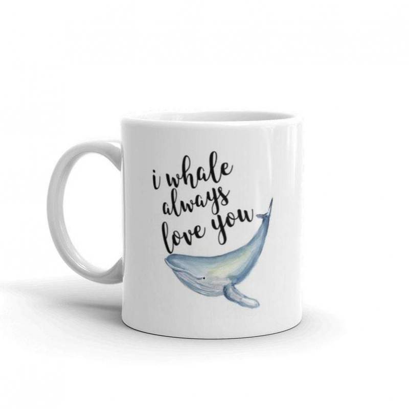 I Whale Always Love You Cute Coffee Mug