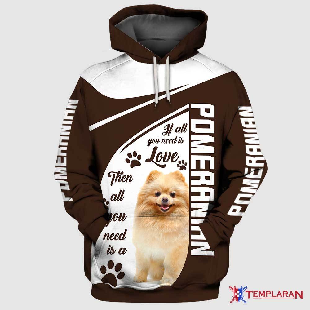 Pomeranian 3D Full Printing