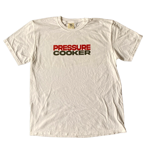 Pressure Cooker Text Tee Shirt Outfit