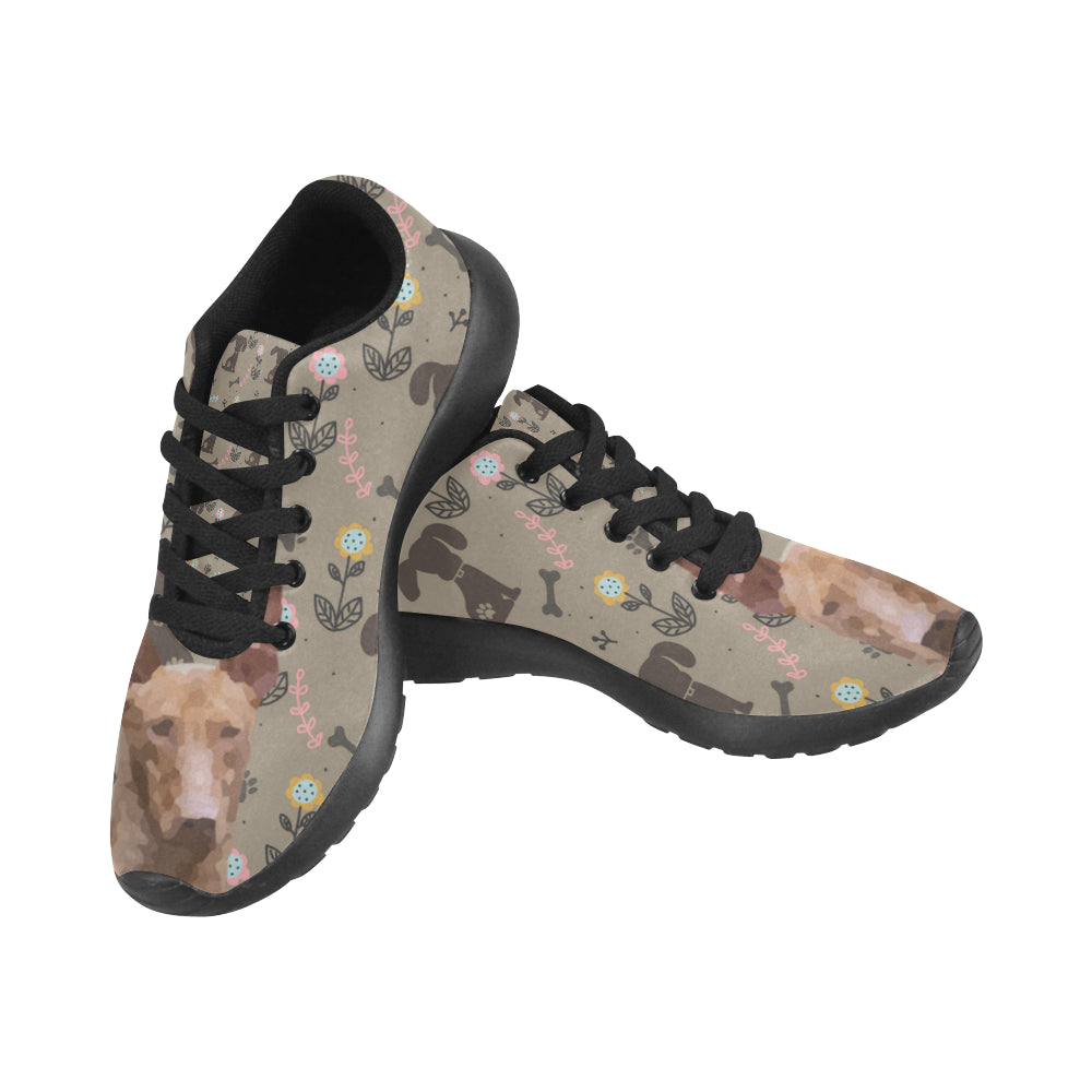 Podenco Canario Dog Black Sneakers for Men