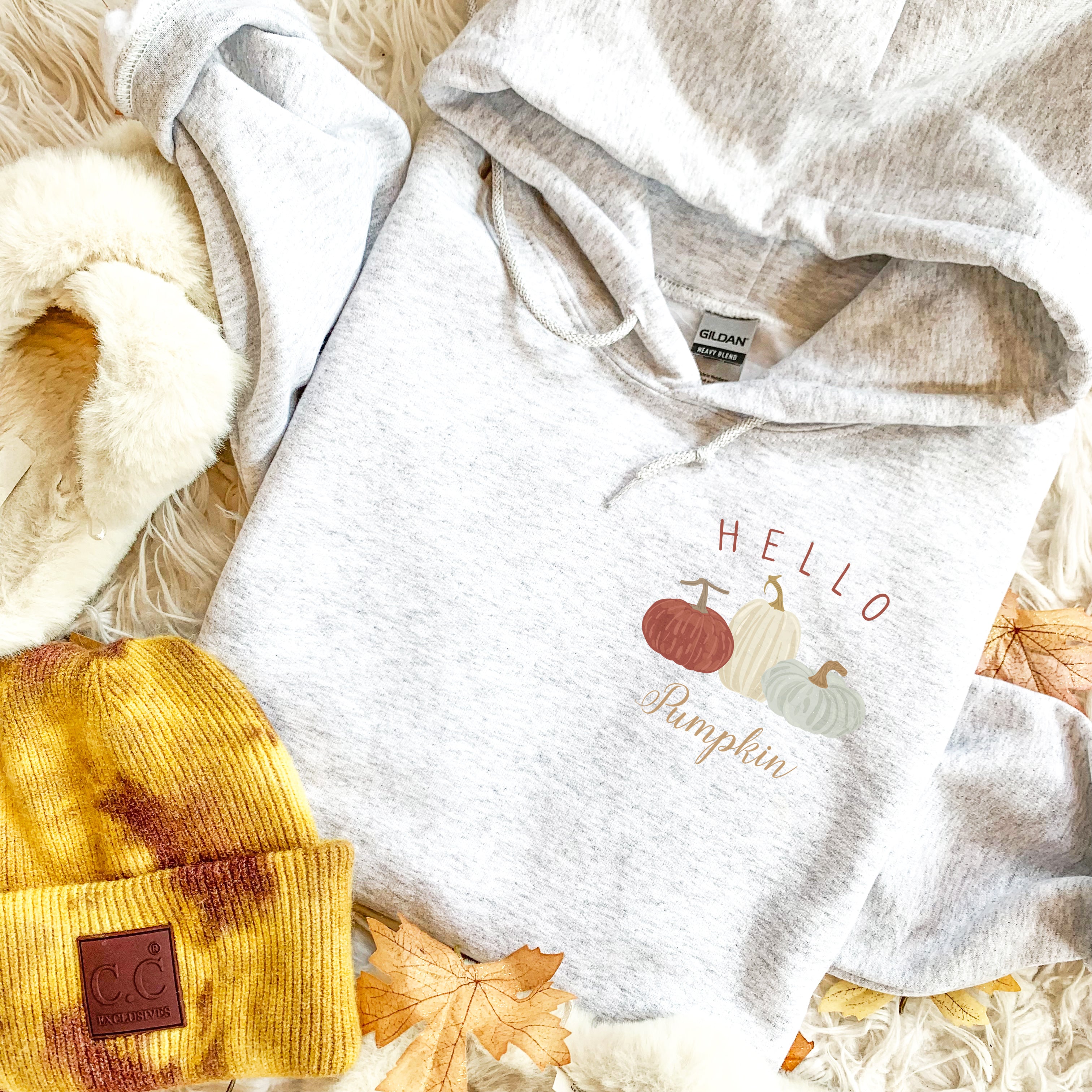 Hello Pumpkin Colored Pumpkins Sweatshirt