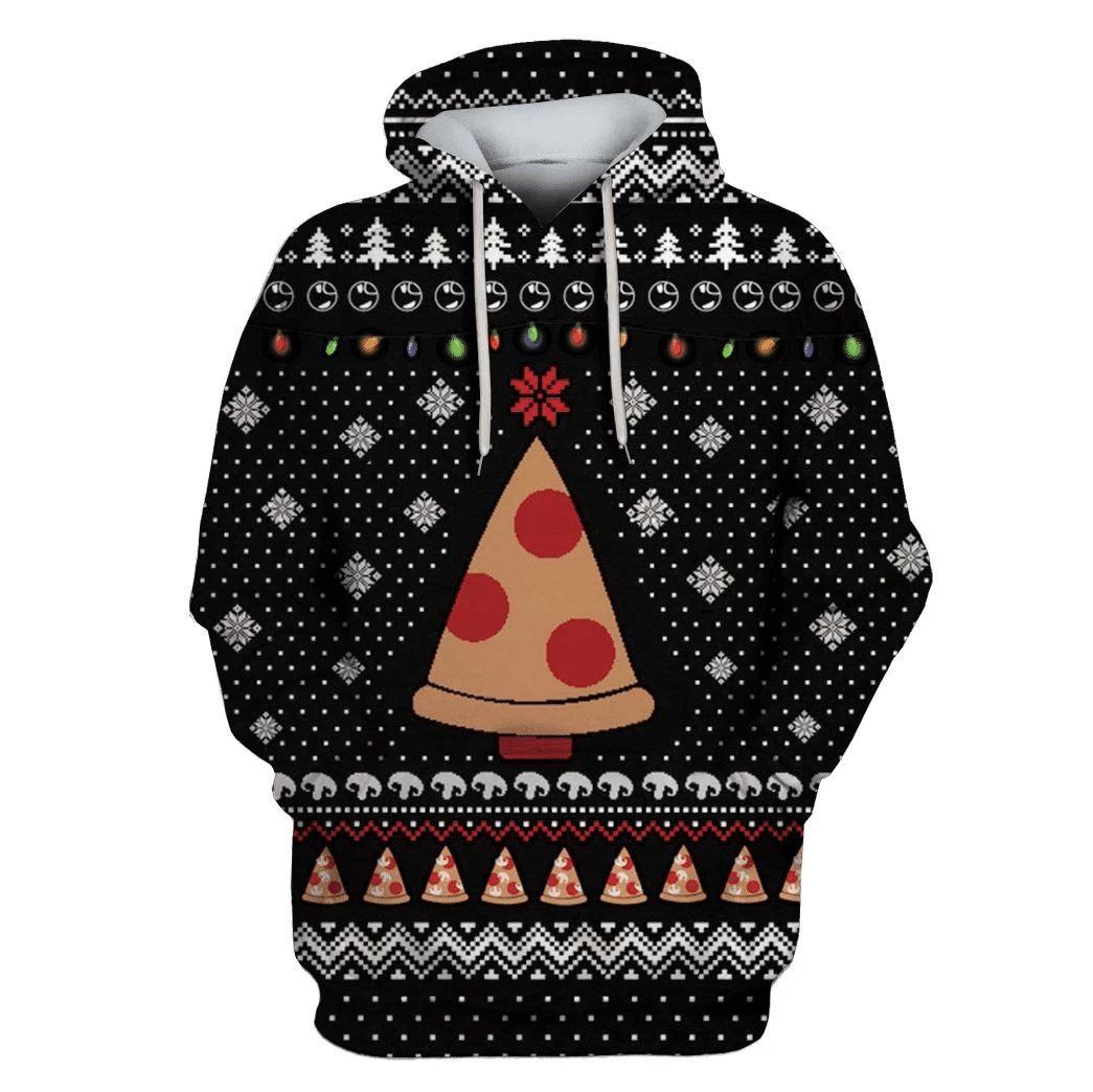 Ugly Christmas Tree Custom T-Shirt – Hoodies Apparel