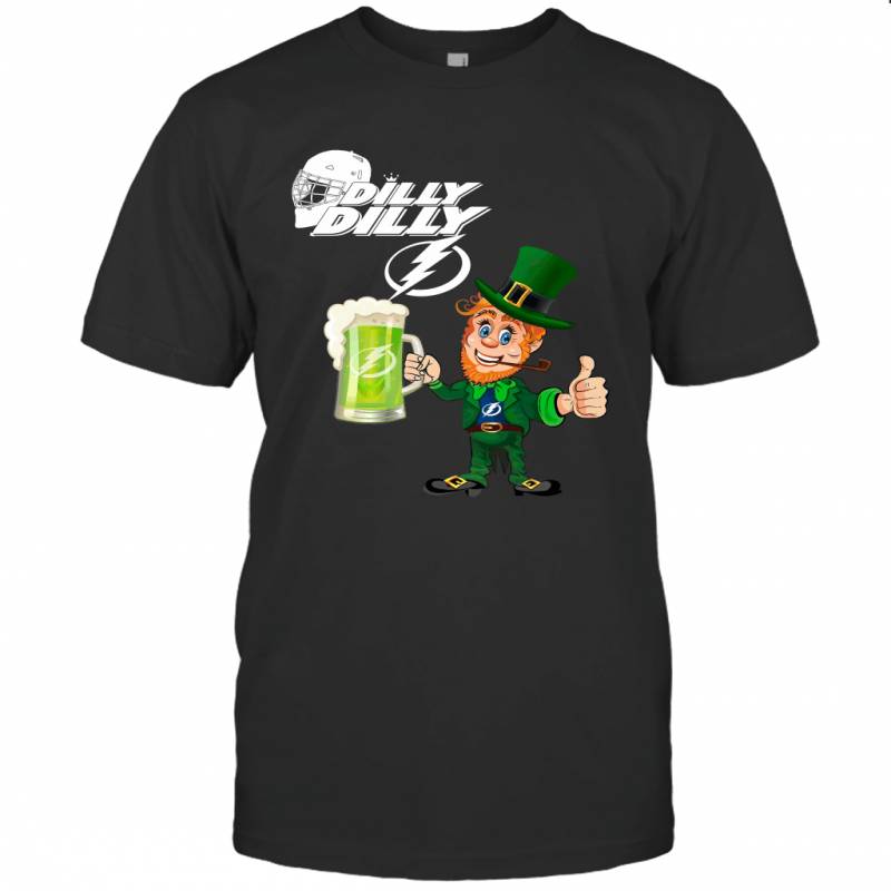 Tampa Bay Lightning Dilly Dilly Saint Patrick Day T-Shirt